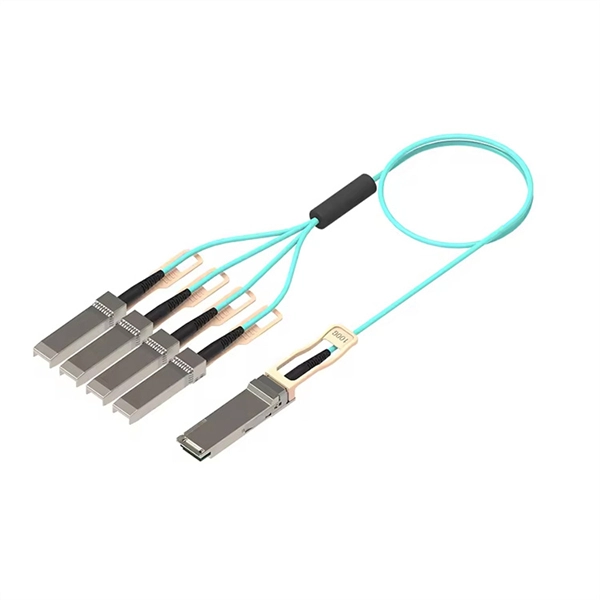 How are fiber optic cable management racks used 