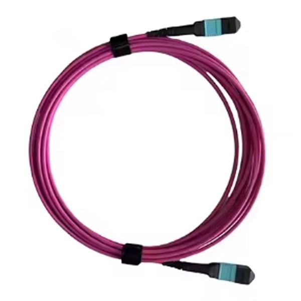 What is the inner layer of a fiber optic patch cord made of 